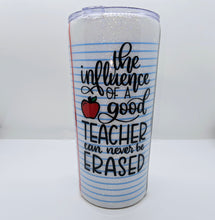 Load image into Gallery viewer, 22 oz Composition Book Tumbler w/Lid & Straw