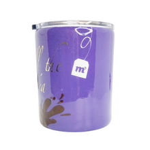 Load image into Gallery viewer, 12 oz Spill the Tea Tumbler w/ Lid