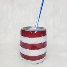 Load image into Gallery viewer, 12 oz America Tumbler w/Lid &amp; Straw
