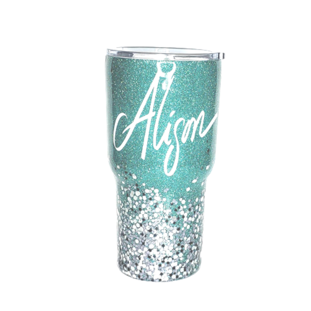 Be still and know glitter tumbler 30oz  Tumbler cups diy, Custom tumbler  cups, Glitter tumbler cups