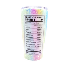 Load image into Gallery viewer, 22 oz Custom Fruit of the Spirit Tumbler w/Lid &amp; Straw
